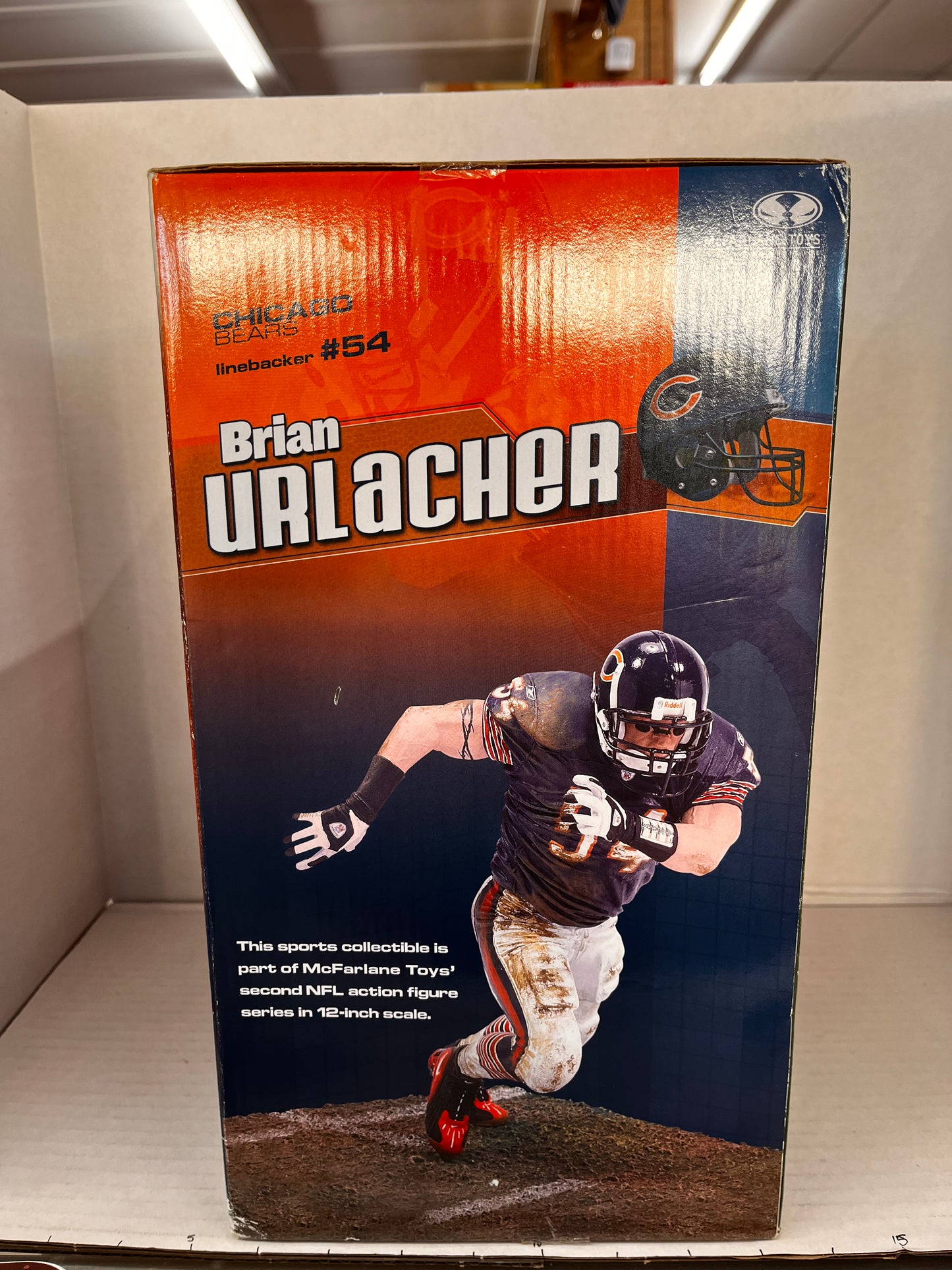 McFarlane NFL Brian Urlacher Figure Series Two (2004) Chicago Bears
