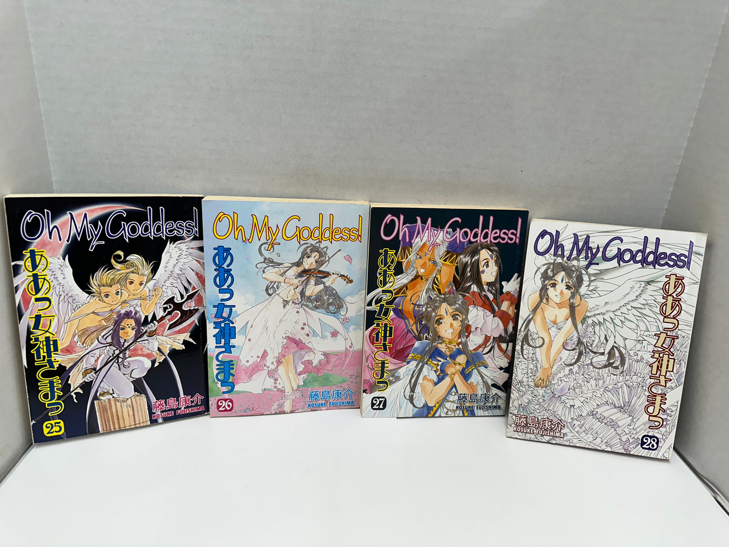 Oh My Goddess! Manga Lot Of 8, English, Volumes 21-28