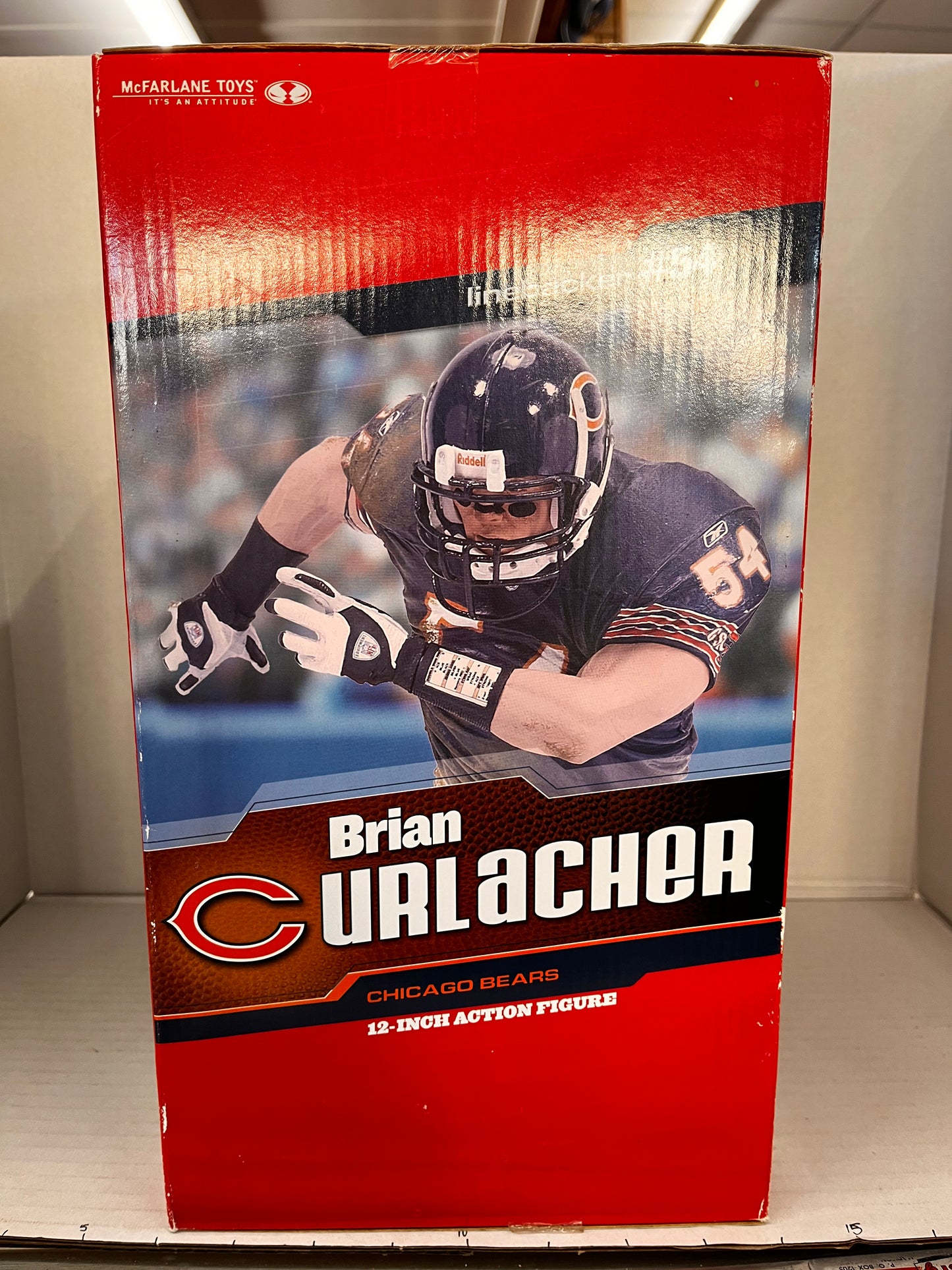McFarlane NFL Brian Urlacher Figure Series Two (2004) Chicago Bears