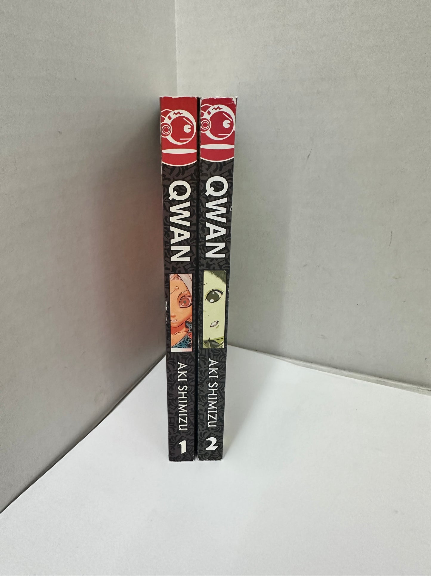 Qwan Manga Vol. 1&2 Manga English By: Aki Shimizu Tokyopop