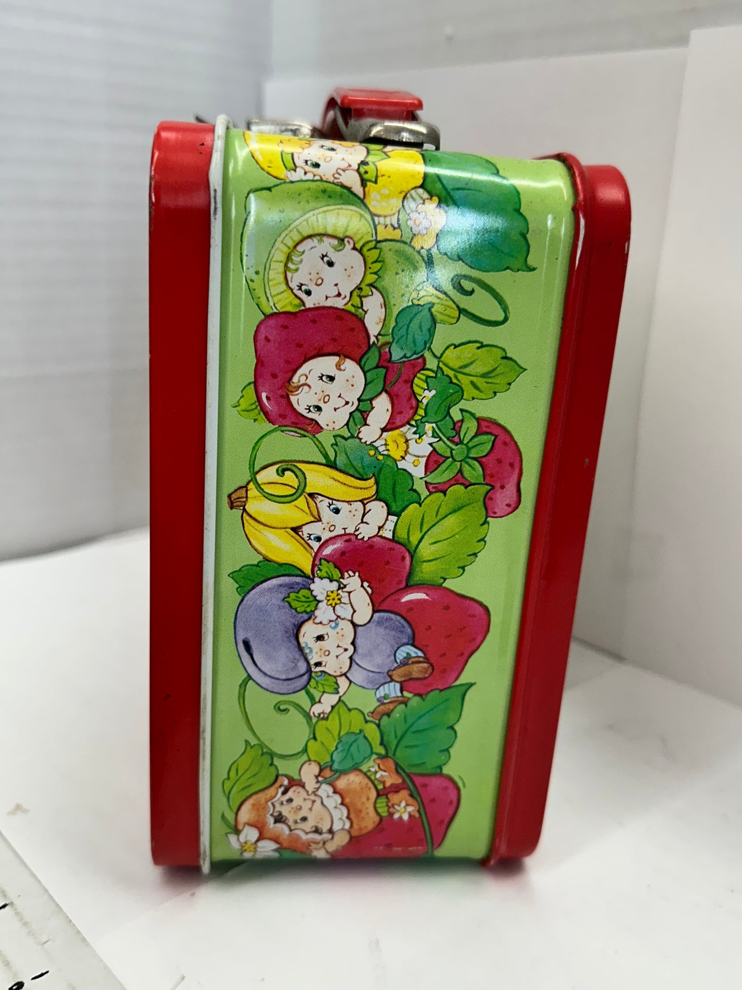 Vintage 1985 Strawberry Shortcake Strawberryland Lunchbox and Thermos