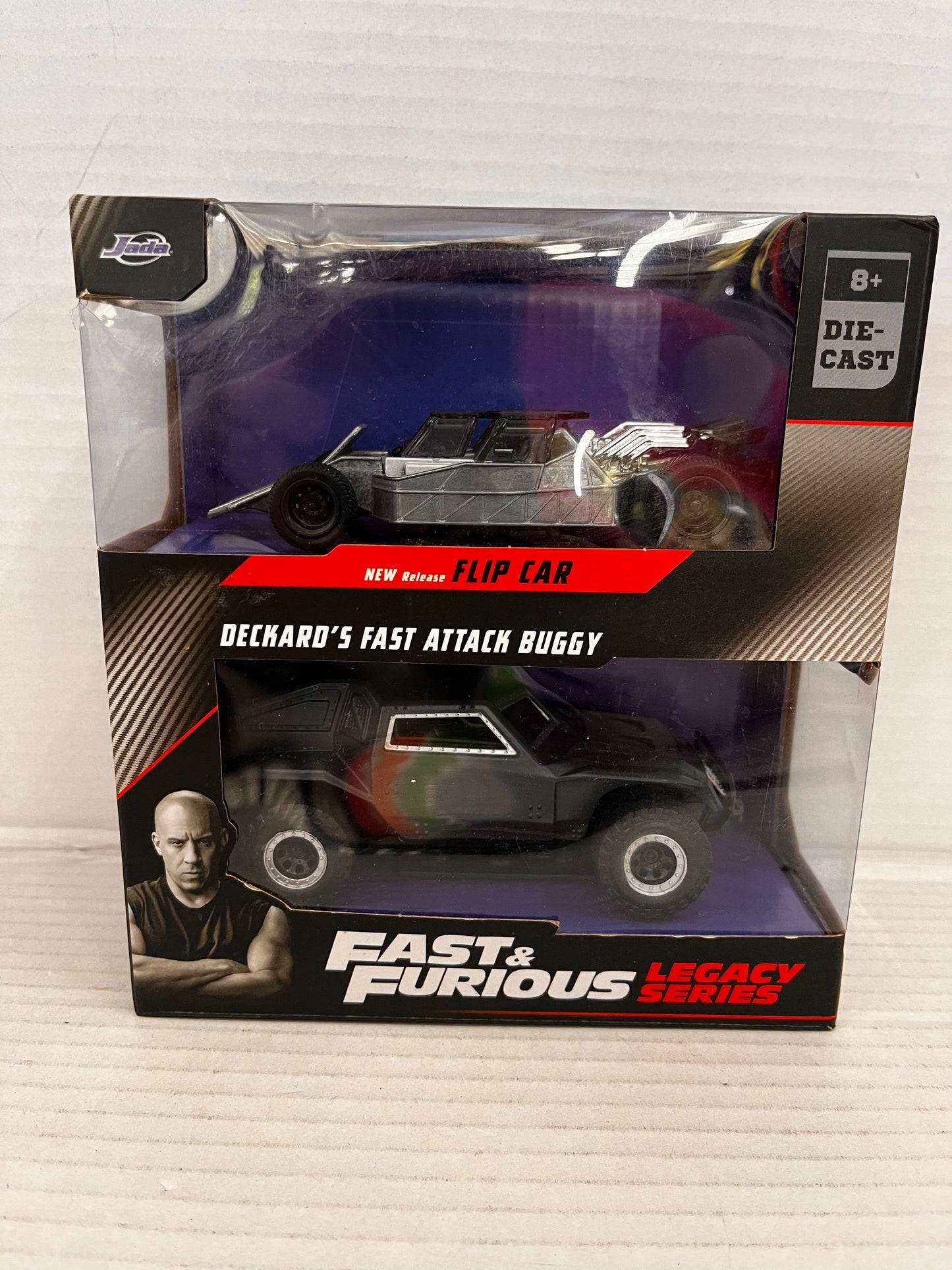 Jada Toys Fast & Furious Legacy Series-Flip Car-Deckard's Buggy 1:32 Diecast NIB