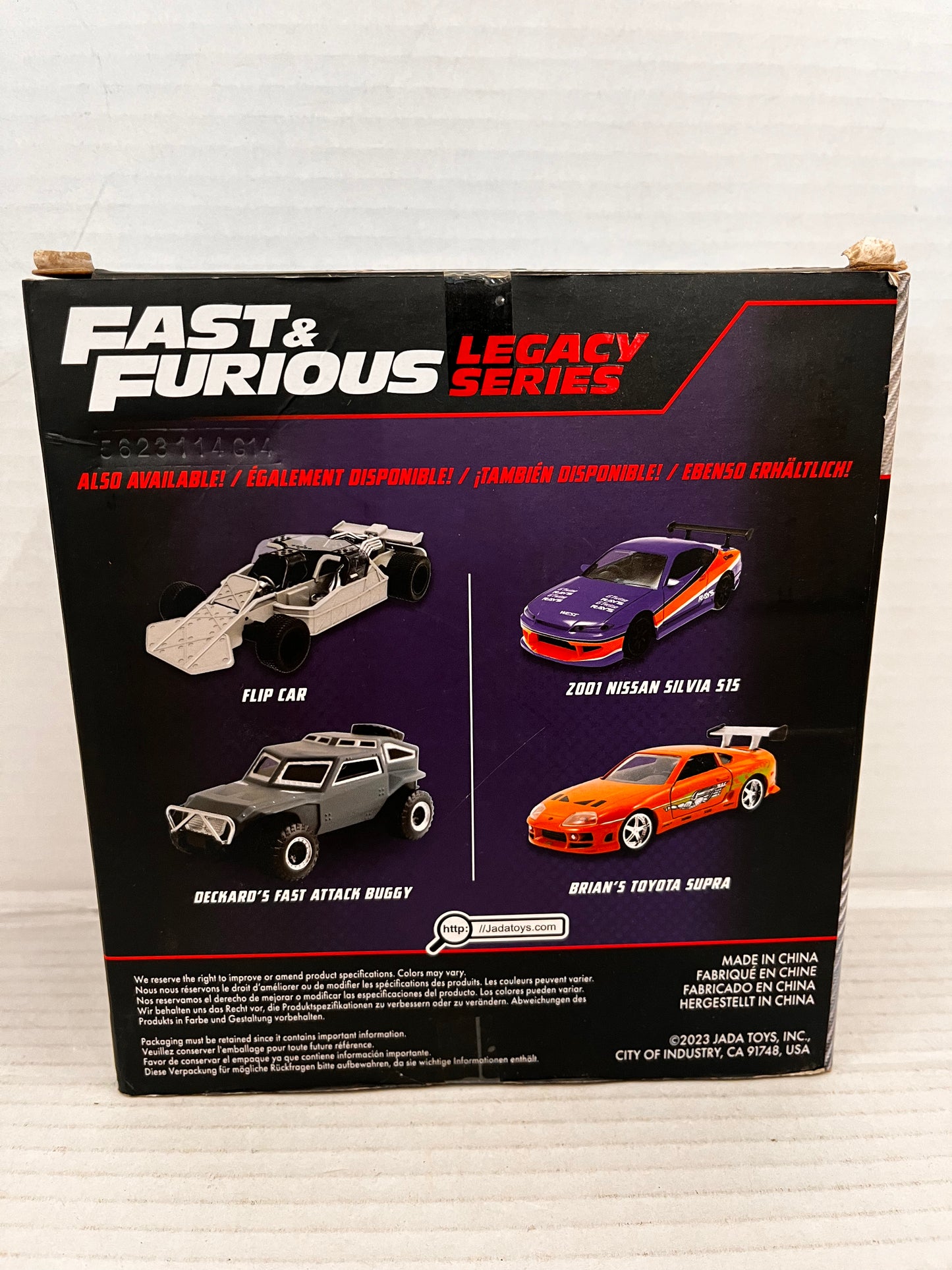 Jada Toys Fast & Furious Legacy Series-Flip Car-Deckard's Buggy 1:32 Diecast NIB