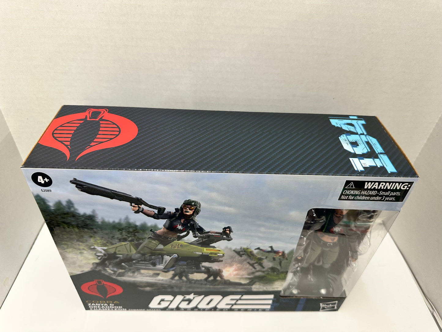 GI JOE CLASSIFIED ZANYA & DREADNOK CHAMELEON SWAMP SKIER VEHICLE FIGURE SET #194