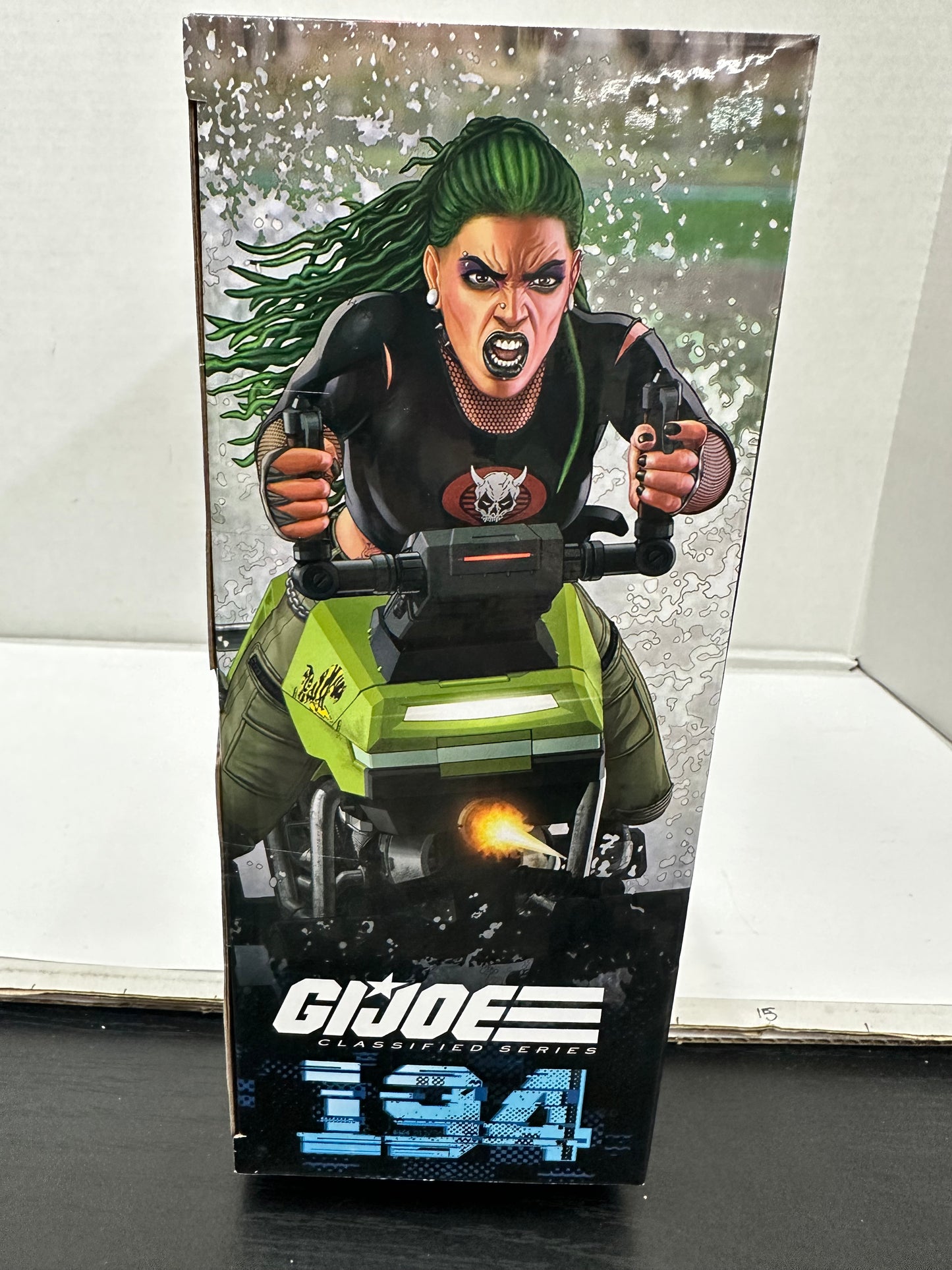 GI JOE CLASSIFIED ZANYA & DREADNOK CHAMELEON SWAMP SKIER VEHICLE FIGURE SET #194
