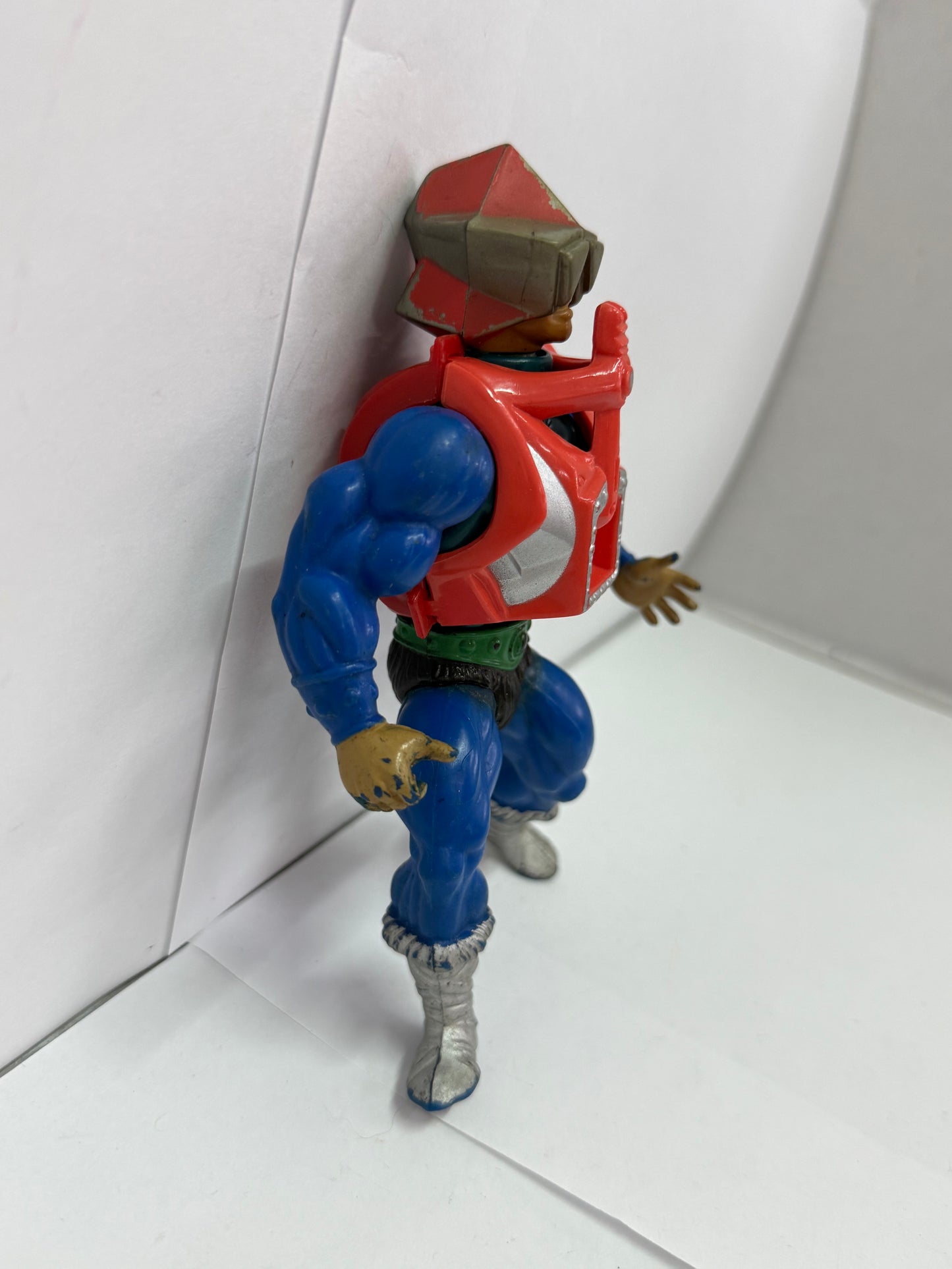 Masters of the Universe MOTU Mekaneck Figure Loose Incomplete Vintage 1983 #3