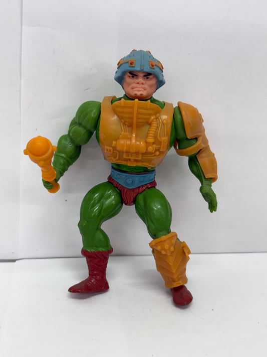 MOTU Man-At-Arms Red Dot Masters of the Universe Complete Vintage Figure #1