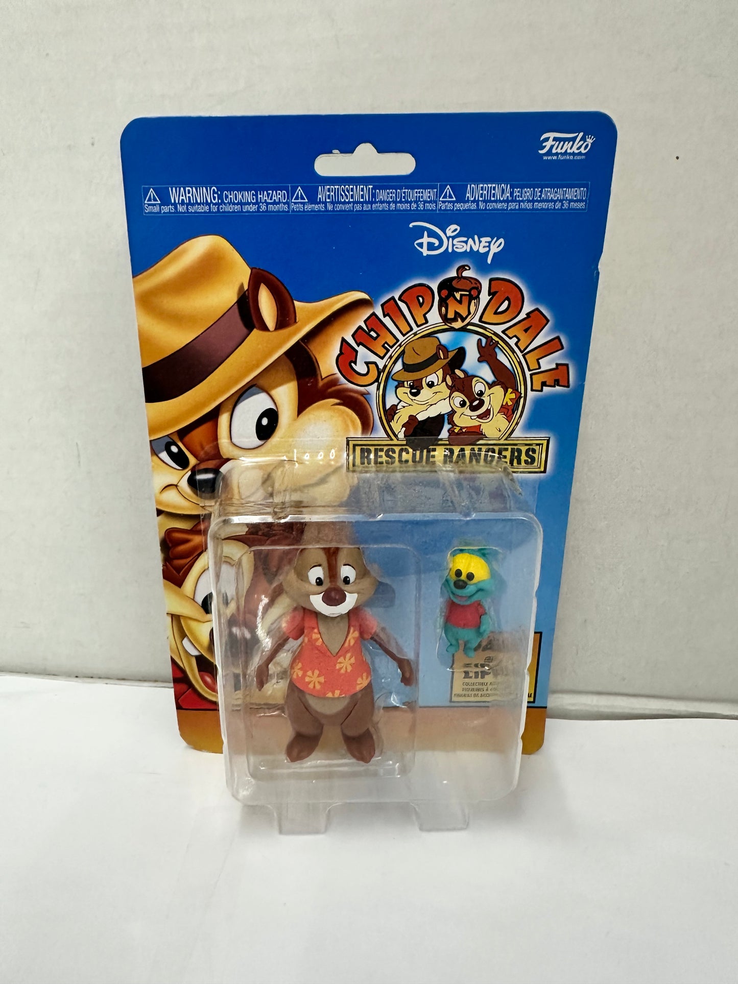 Chip N Dale Rescue Rangers Dale & Zipper Figures Funko 2017