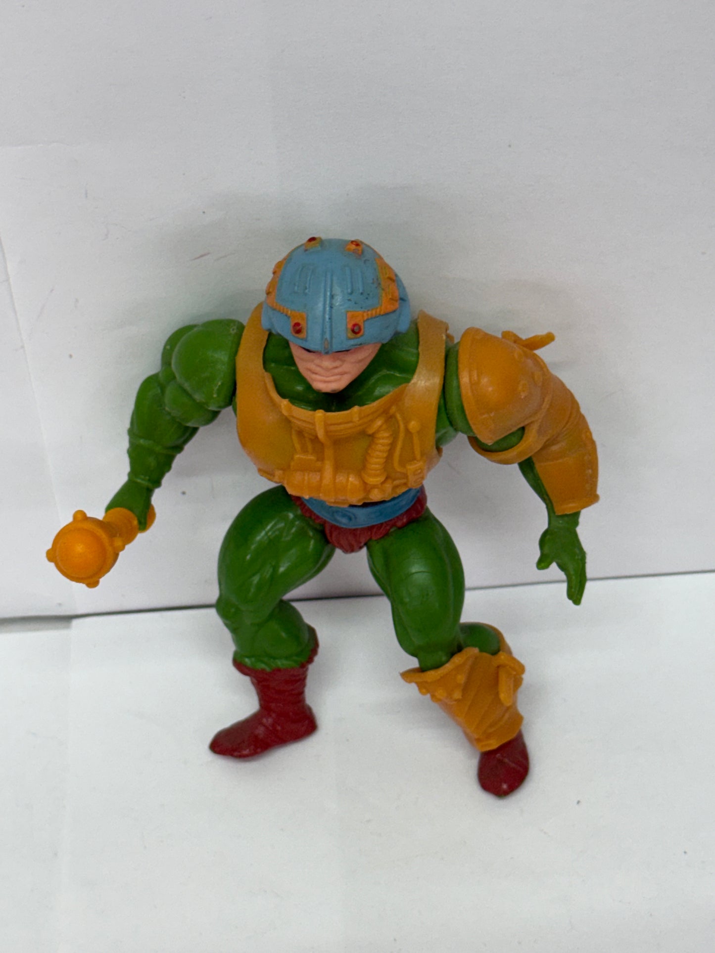 MOTU Man-At-Arms Red Dot Masters of the Universe Complete Vintage Figure #1