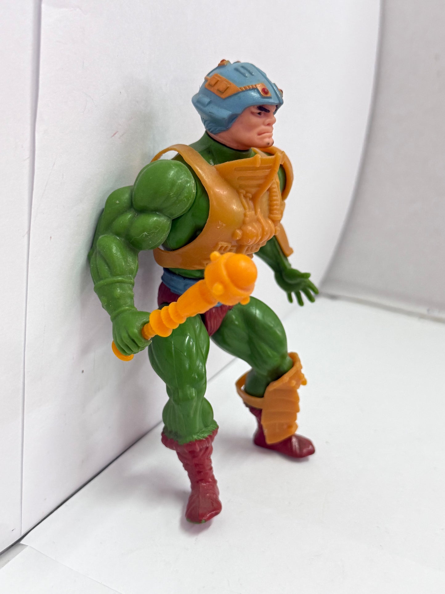 MOTU Man-At-Arms Red Dot Masters of the Universe Complete Vintage Figure #1