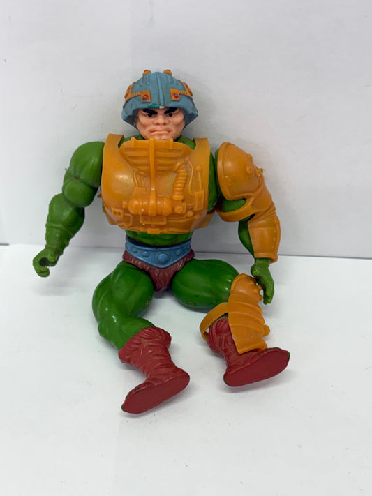 MOTU Man-At-Arms Red Dot Masters of the Universe Vintage Incomplete figure #2