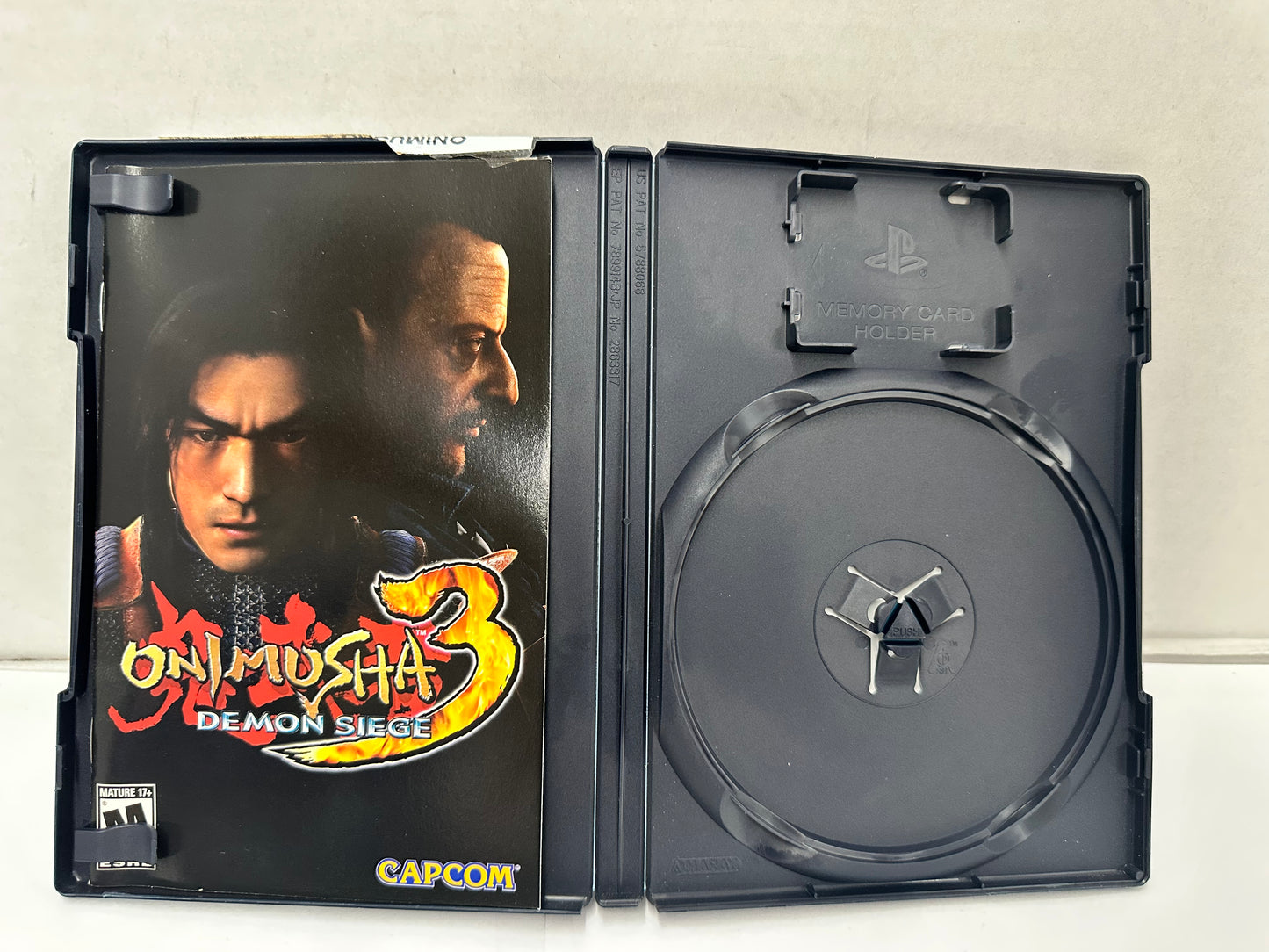 Onimusha 3 Demon Siege Playstation 2 PS2 Instruction Manual Booklet ONLY