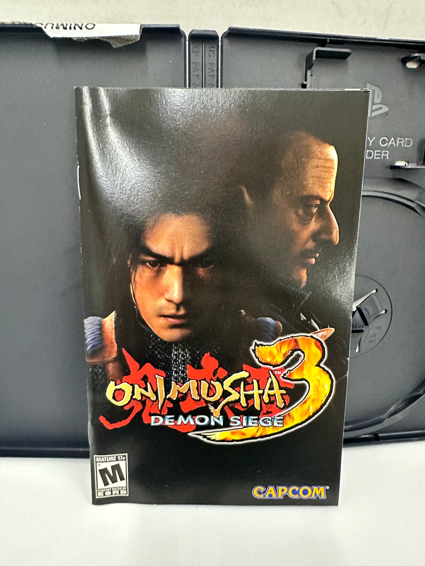 Onimusha 3 Demon Siege Playstation 2 PS2 Instruction Manual Booklet ONLY