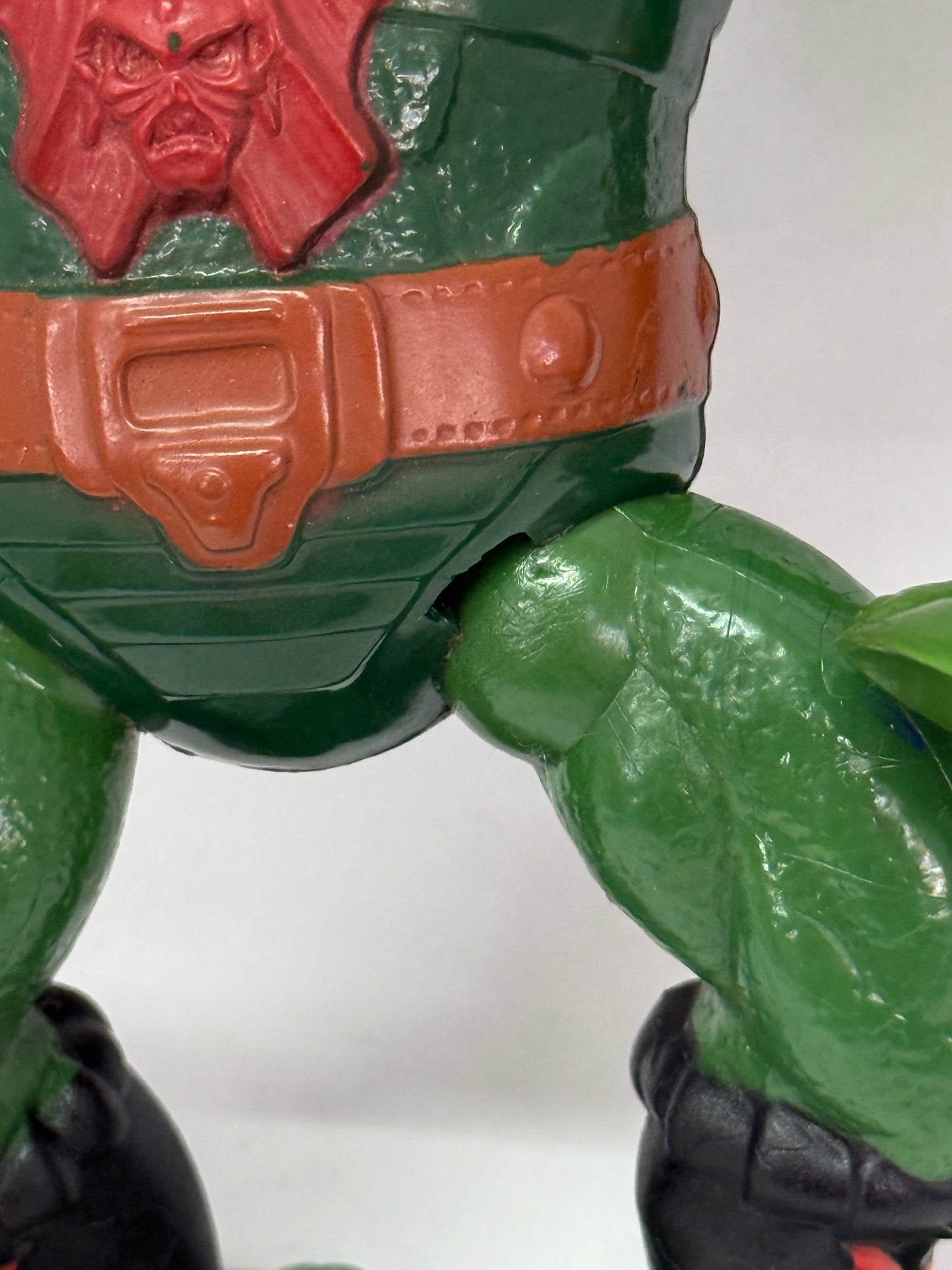 Vtg 1980s LEECH Motu Masters Of The Universe He-Man Action Figure Complete #6