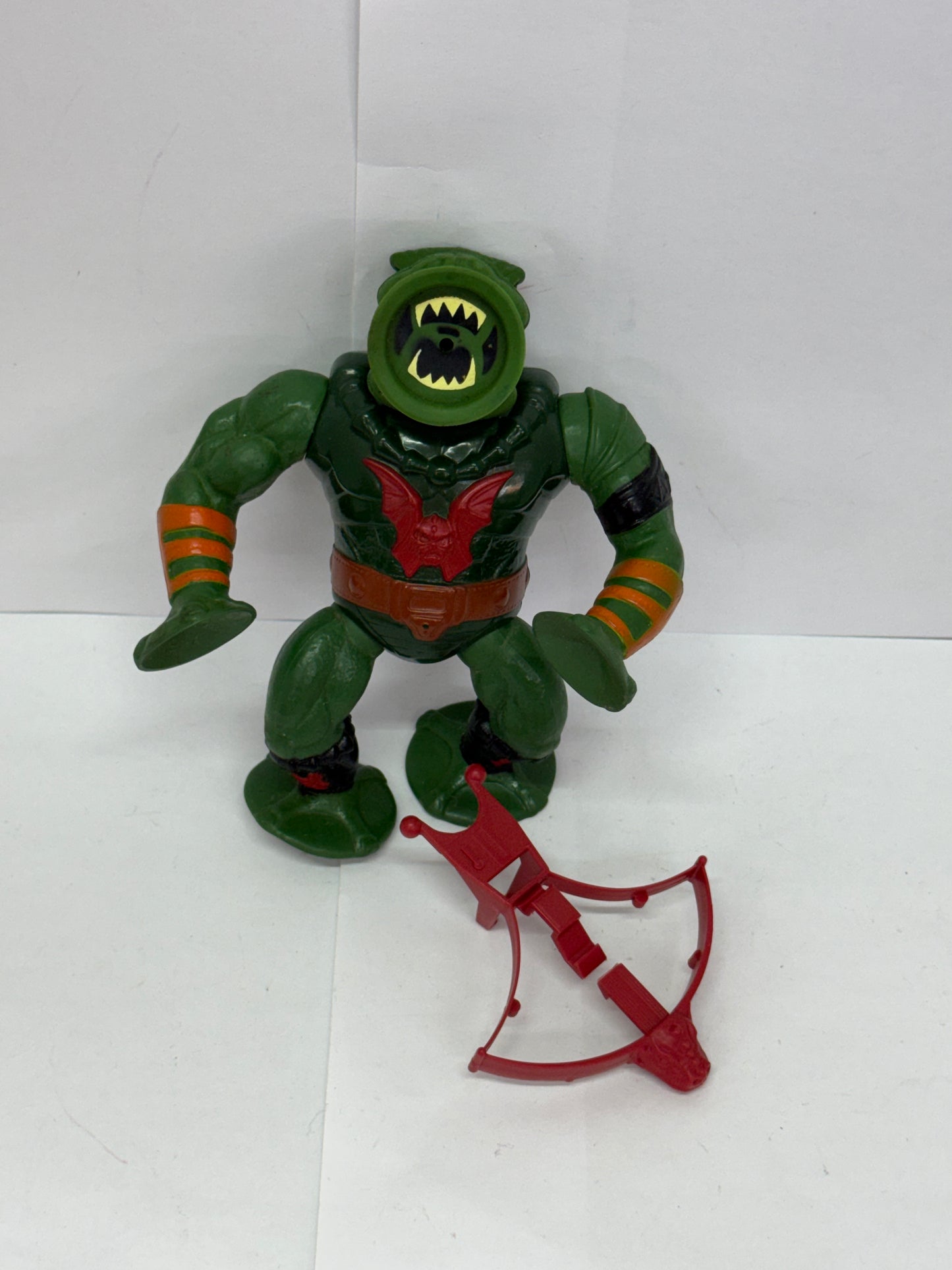 Vtg 1980s LEECH Motu Masters Of The Universe He-Man Action Figure Complete #7
