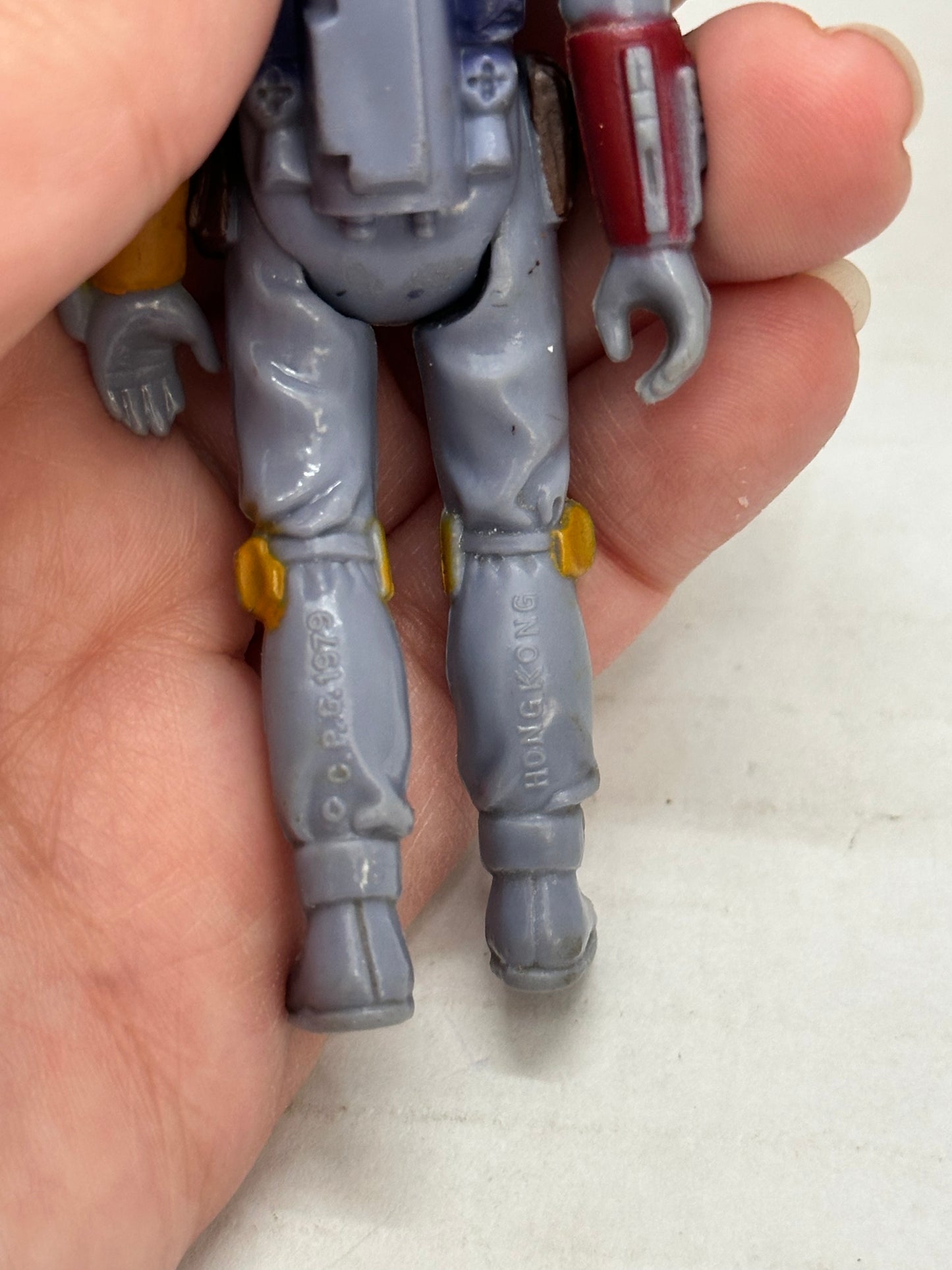 1979 BOBA FETT Vintage Kenner Star Wars Hong Kong Action Figure Loose Incomplete