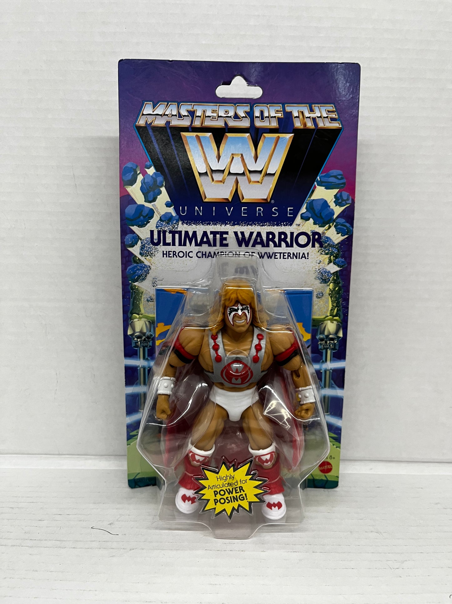Ultimate Warrior Masters of the WWE Universe MOTU Wrestling