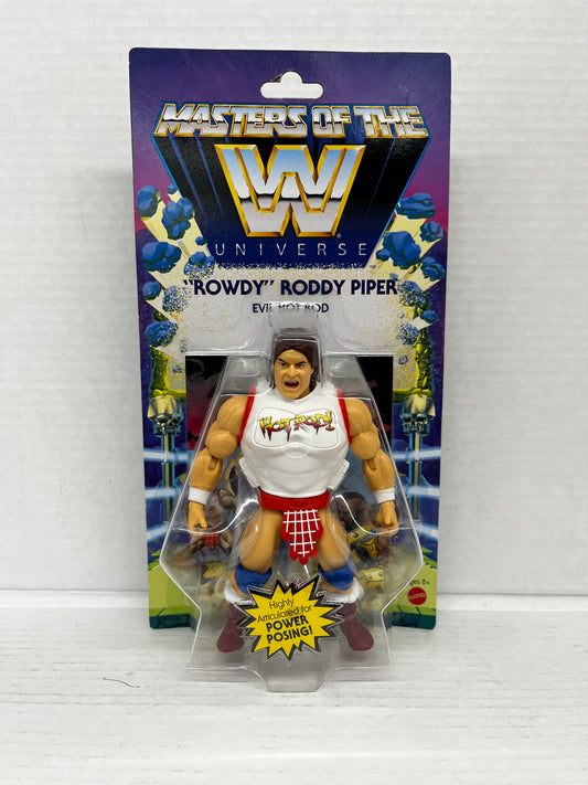 Mattel Masters of the WWE Universe "Rowdy" Roddy Piper Sealed MOTU