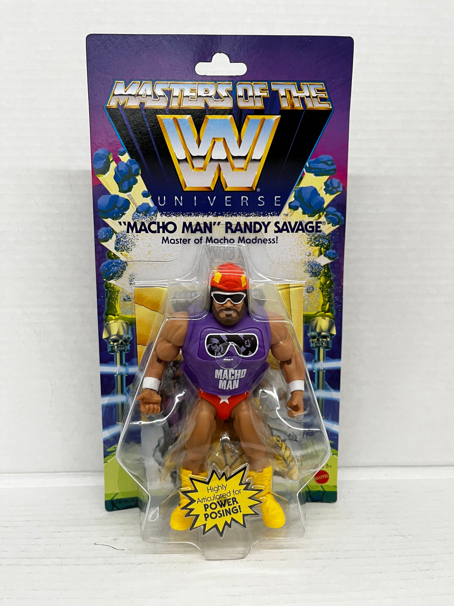 Macho Man Randy Savage Masters of the WWE Universe Mattel Sealed