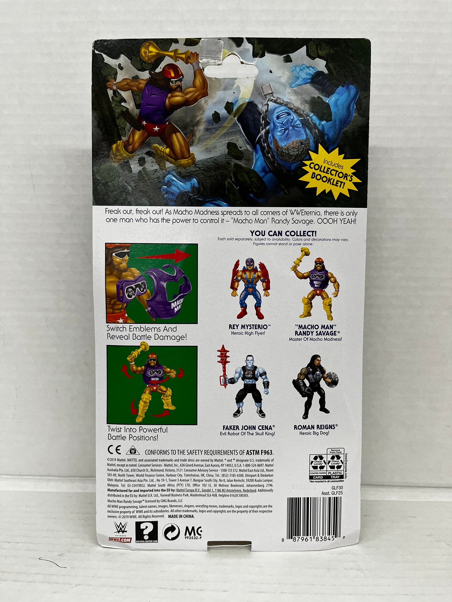 Macho Man Randy Savage Masters of the WWE Universe Mattel Sealed