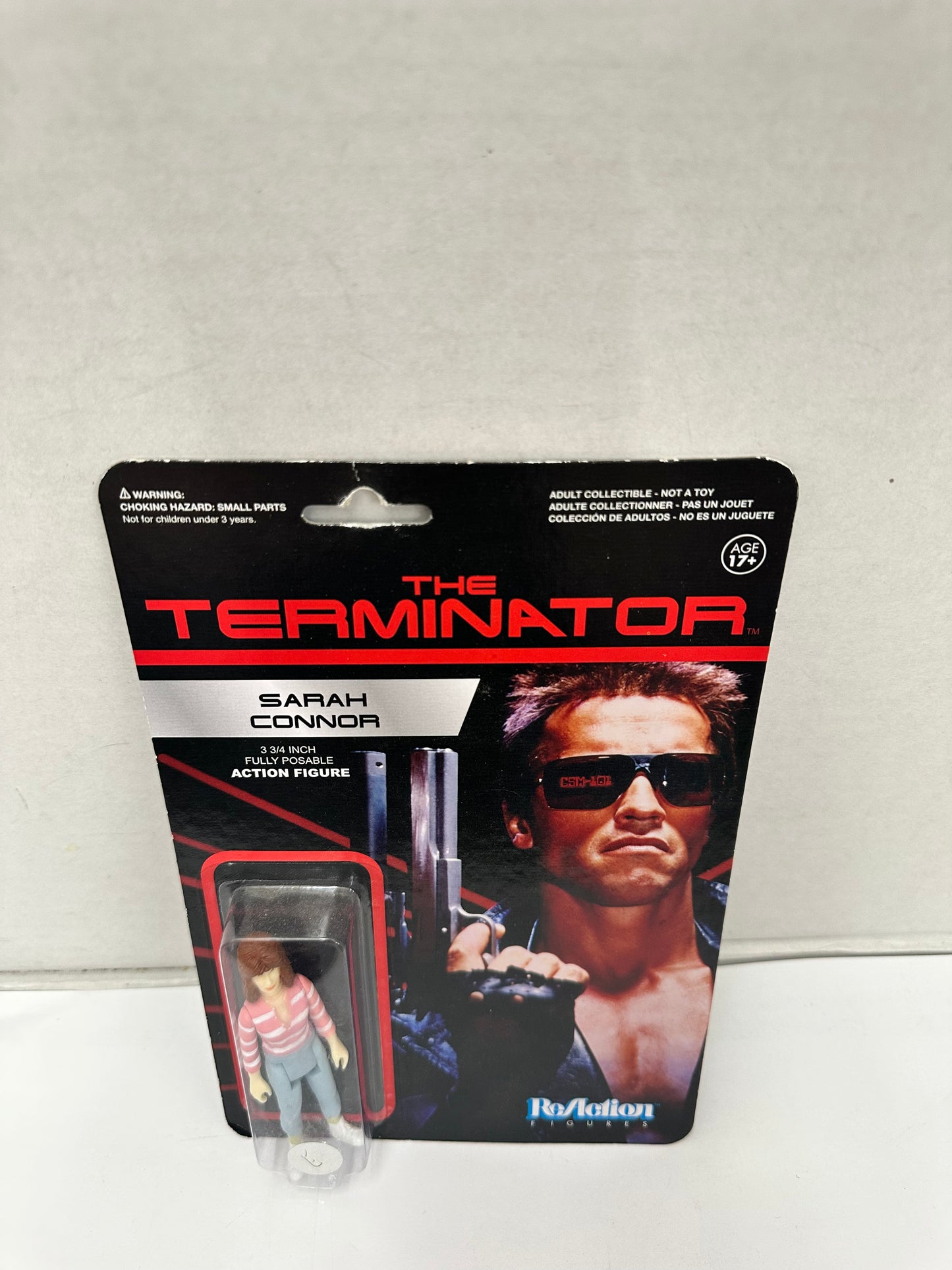 Sarah Connor 2013 The Terminator 3.75" SUPER 7 ReAction NEW MOC