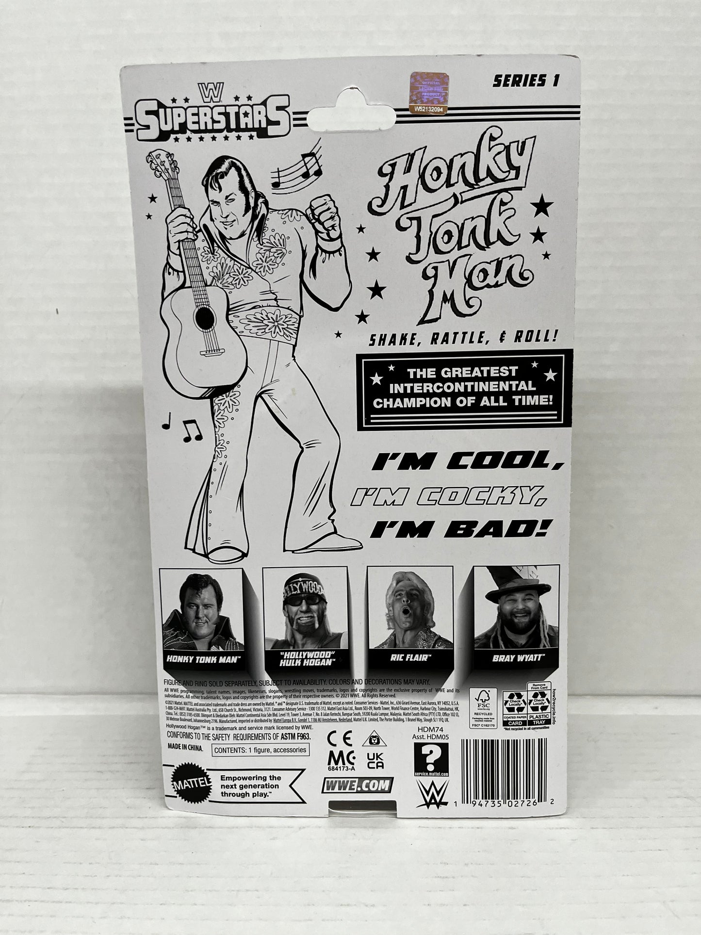WWE Superstars Series 1 The "Honky Tonk Man"