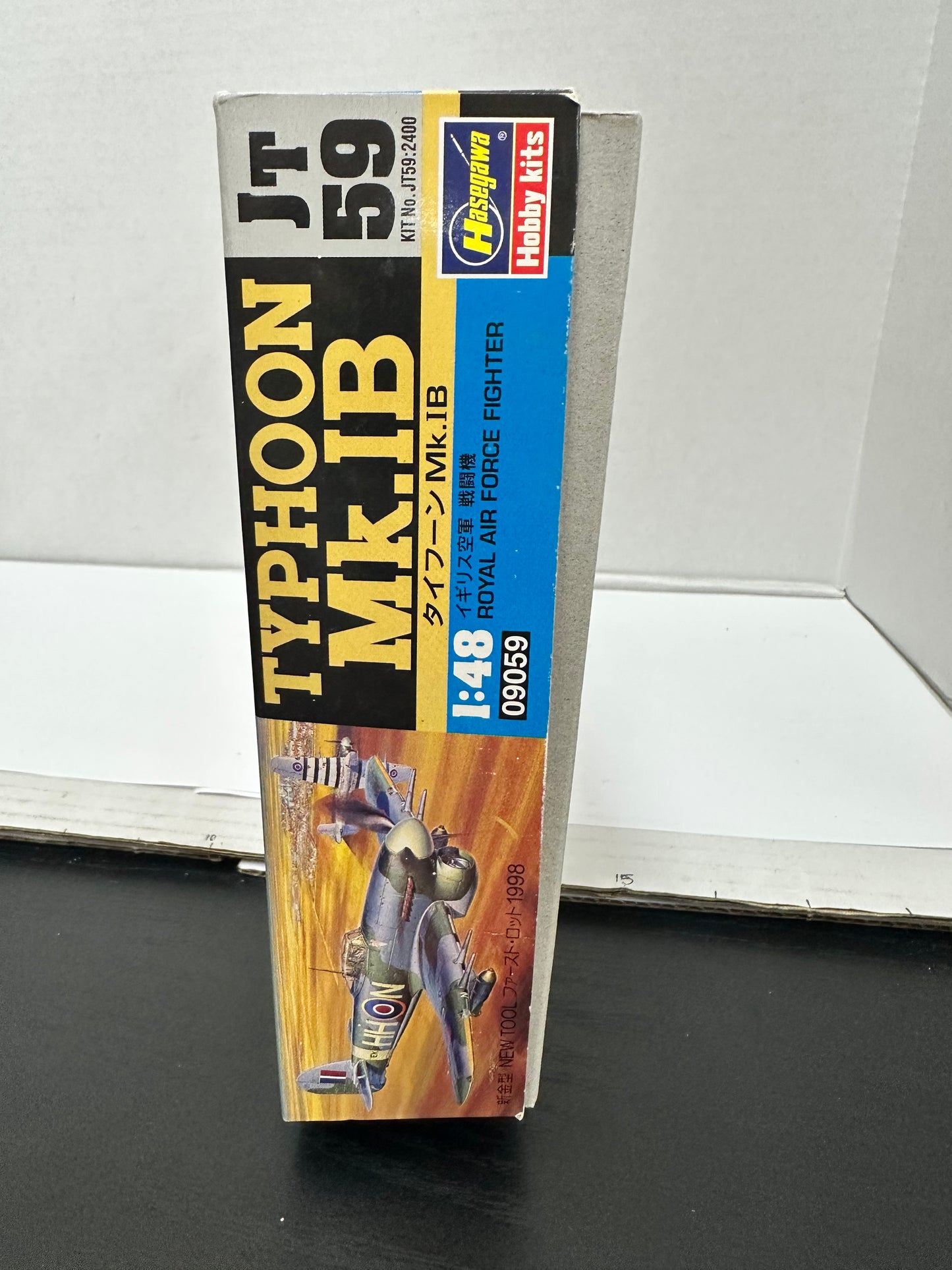 Typhoon Mk.IB Royal Air Force Fighter Hasegawa Airplane 1/48 JT59 Open Box