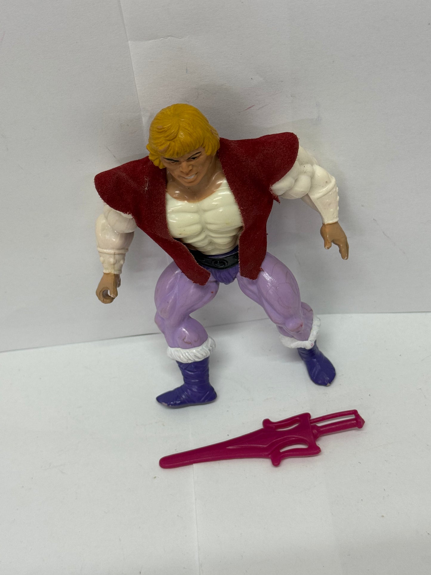 Vintage Prince Adam MOTU He-Man Masters Of The Universe Action Figure 1981 #5