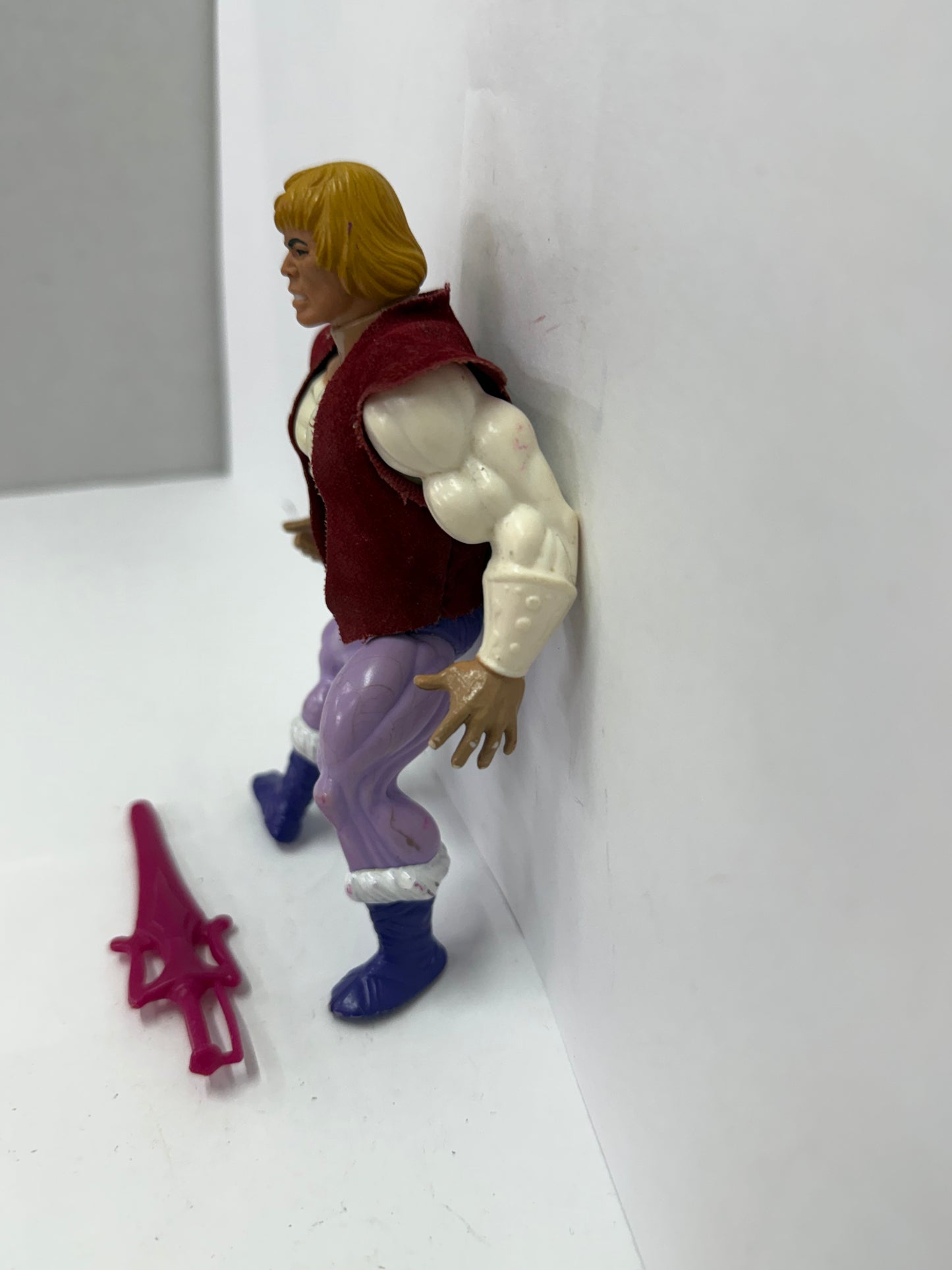 Vintage Prince Adam MOTU He-Man Masters Of The Universe Action Figure 1981 #5