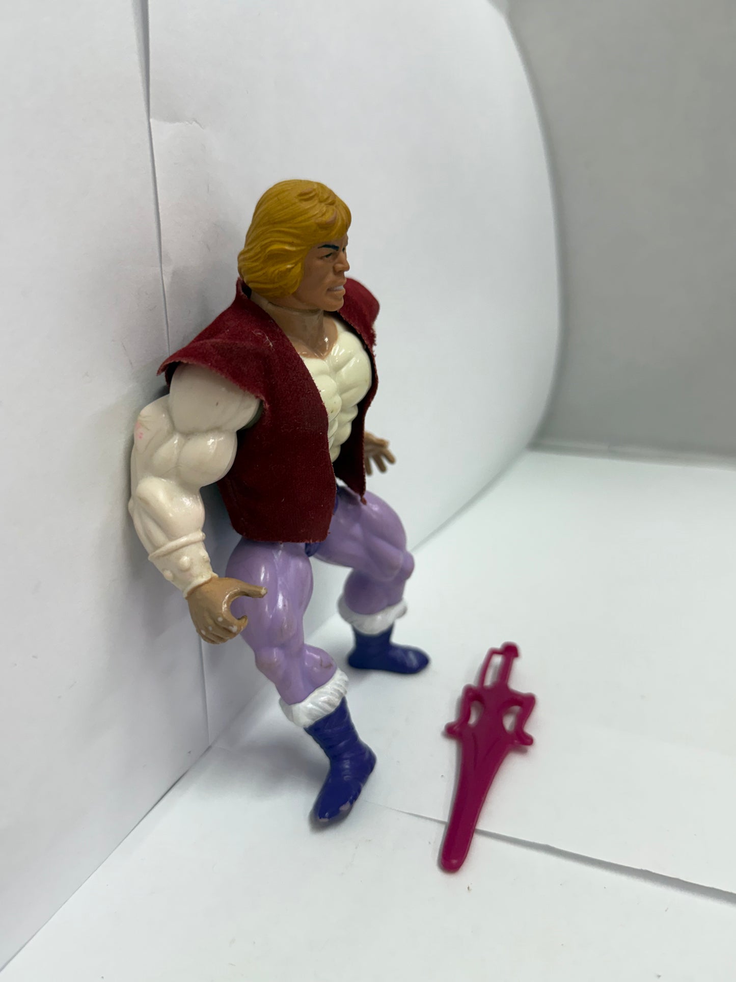 Vintage Prince Adam MOTU He-Man Masters Of The Universe Action Figure 1981 #5
