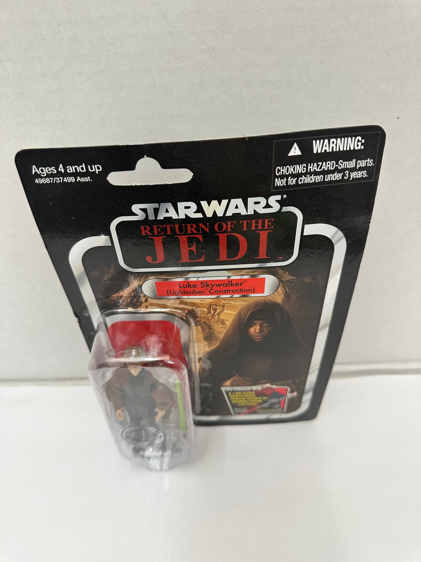2011 Hasbro Star Wars TVC ROTJ VC87 Luke Skywalker Figure Sealed