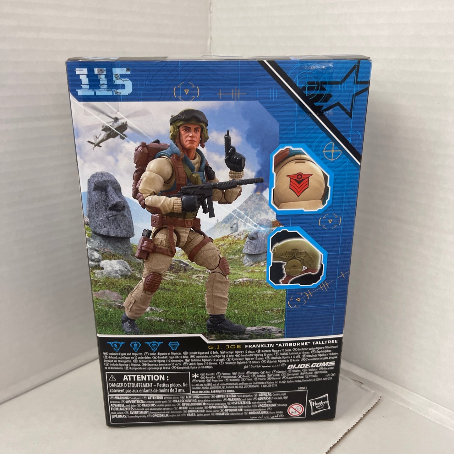 G.I. Joe Classified Series #115 FRANKLIN "AIRBORNE" TALLTREE