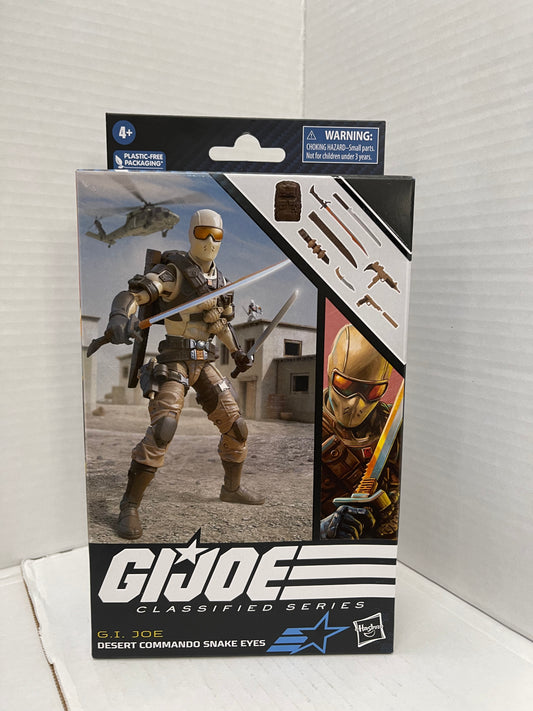 G.I. Joe Classified Series Desert Commando Snake Eyes #92
