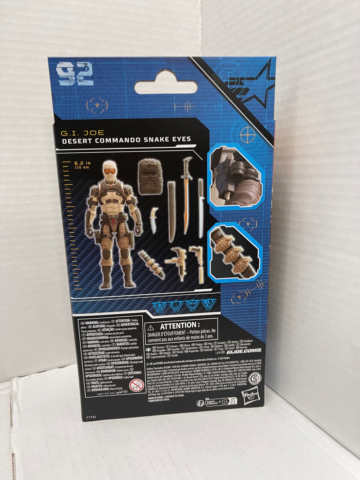 G.I. Joe Classified Series Desert Commando Snake Eyes #92