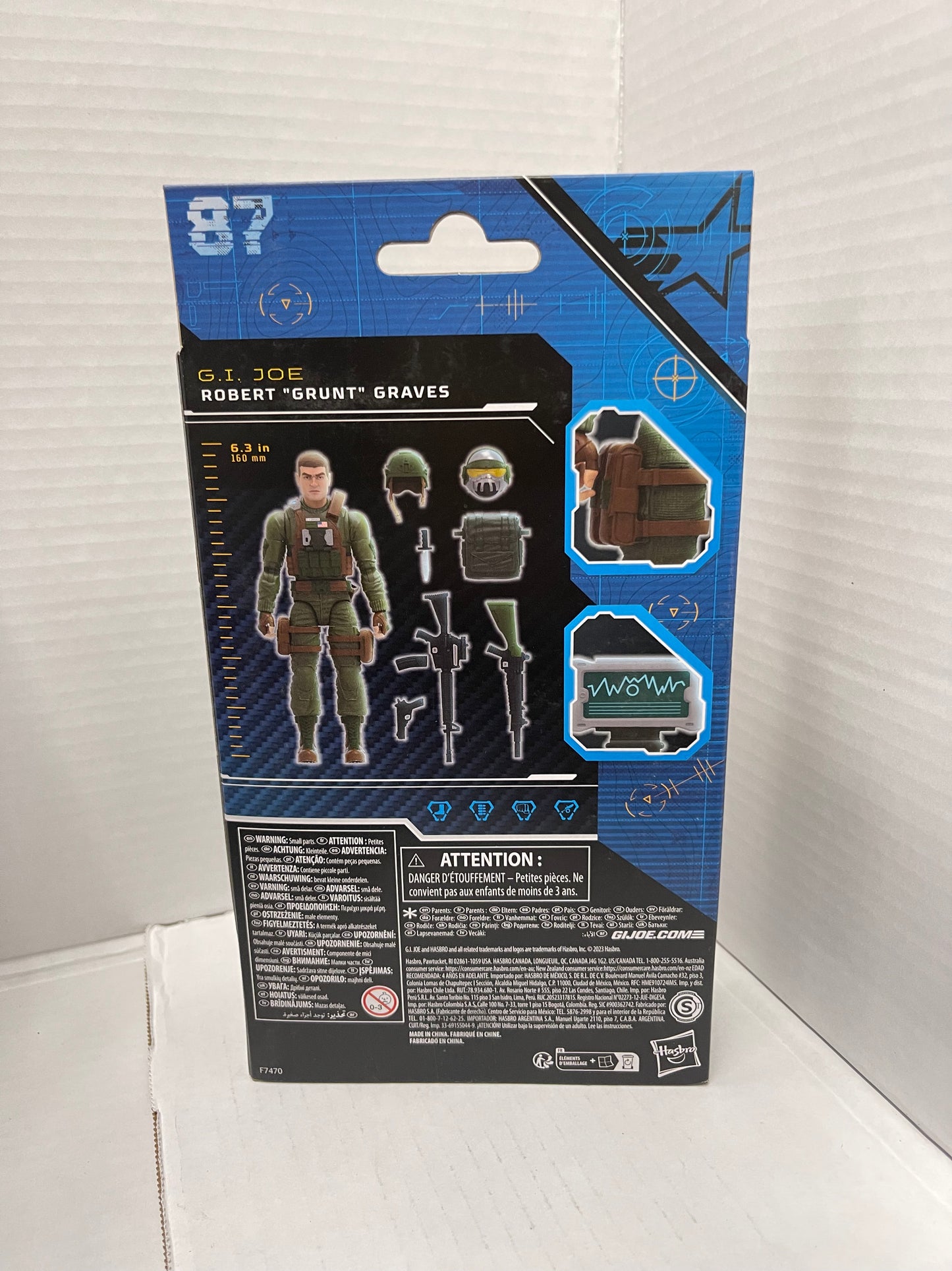 G.I. Joe Classified Series Robert Grunt Graves #87