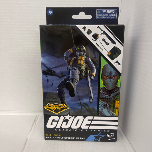 G.I.Joe Classified Nightforce Parth Wolf Spider Varma #109