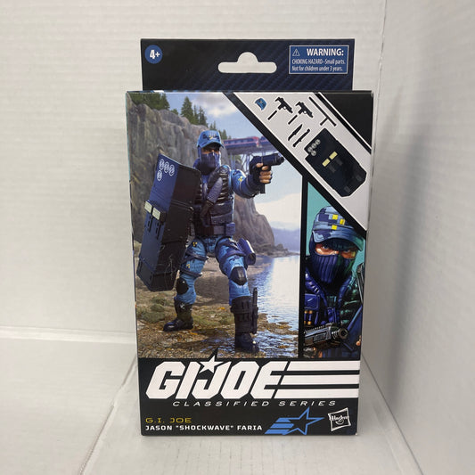 G.I. Joe Classified Series #105 Jason “Shockwave” Faria