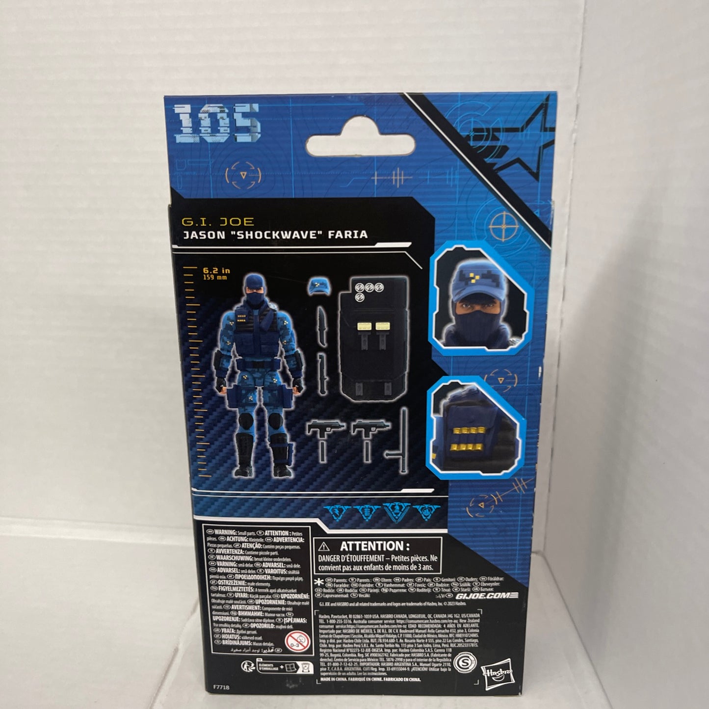 G.I. Joe Classified Series #105 Jason “Shockwave” Faria