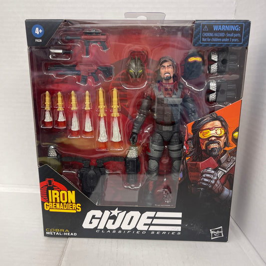 G.I. Joe Classified Series #118 Deluxe Iron Grenadier Metal-Head