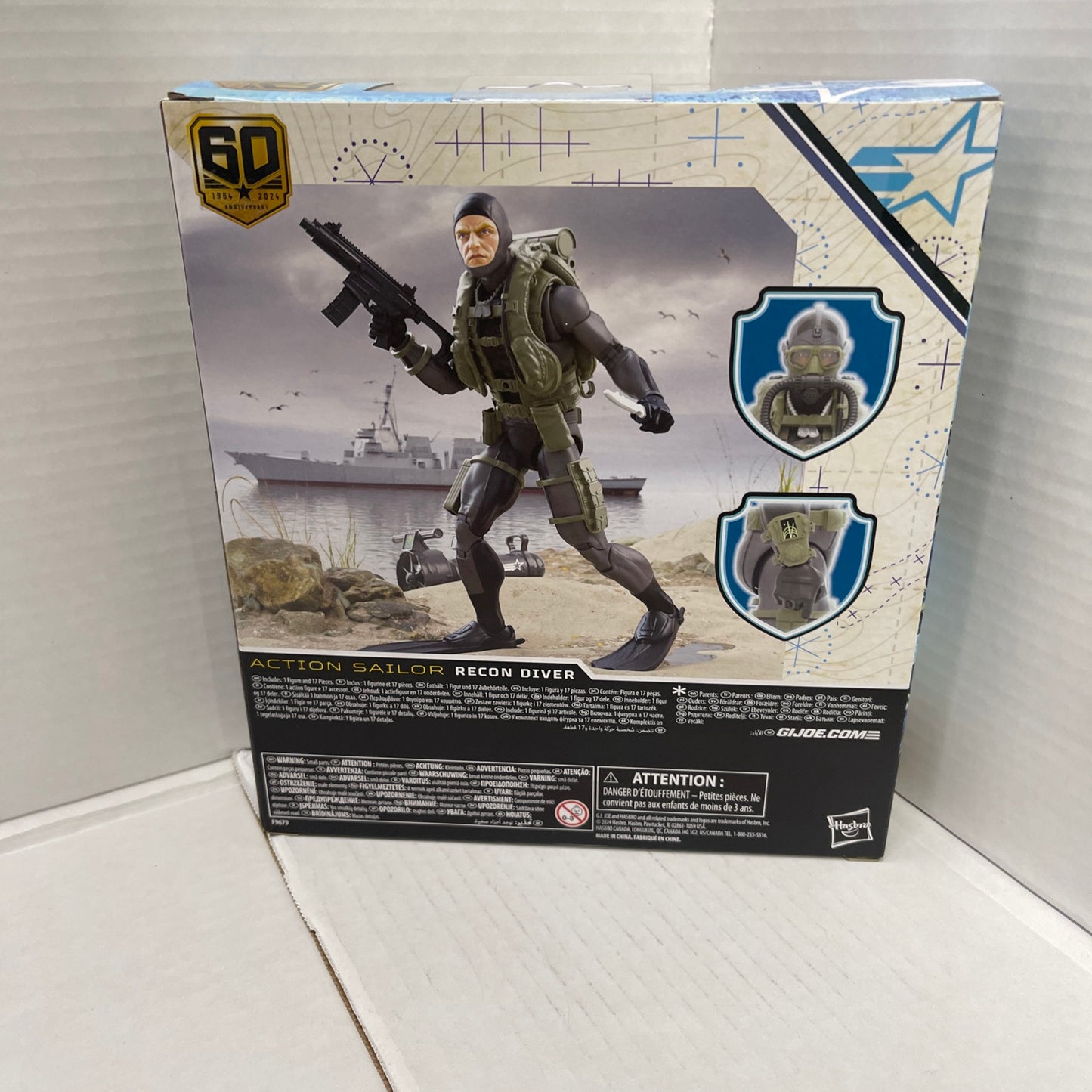 G.I. Joe Classified Series 60th Anniversary Action Sailor Recon Diver