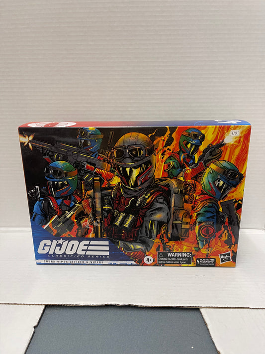 GI Joe Classified Series Cobra VIPER OFFICER and VIPERS #47