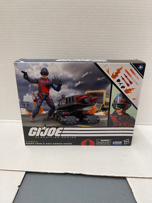 G.I. Joe Classified Series Scrap Iron and Anti Armor Drone #74