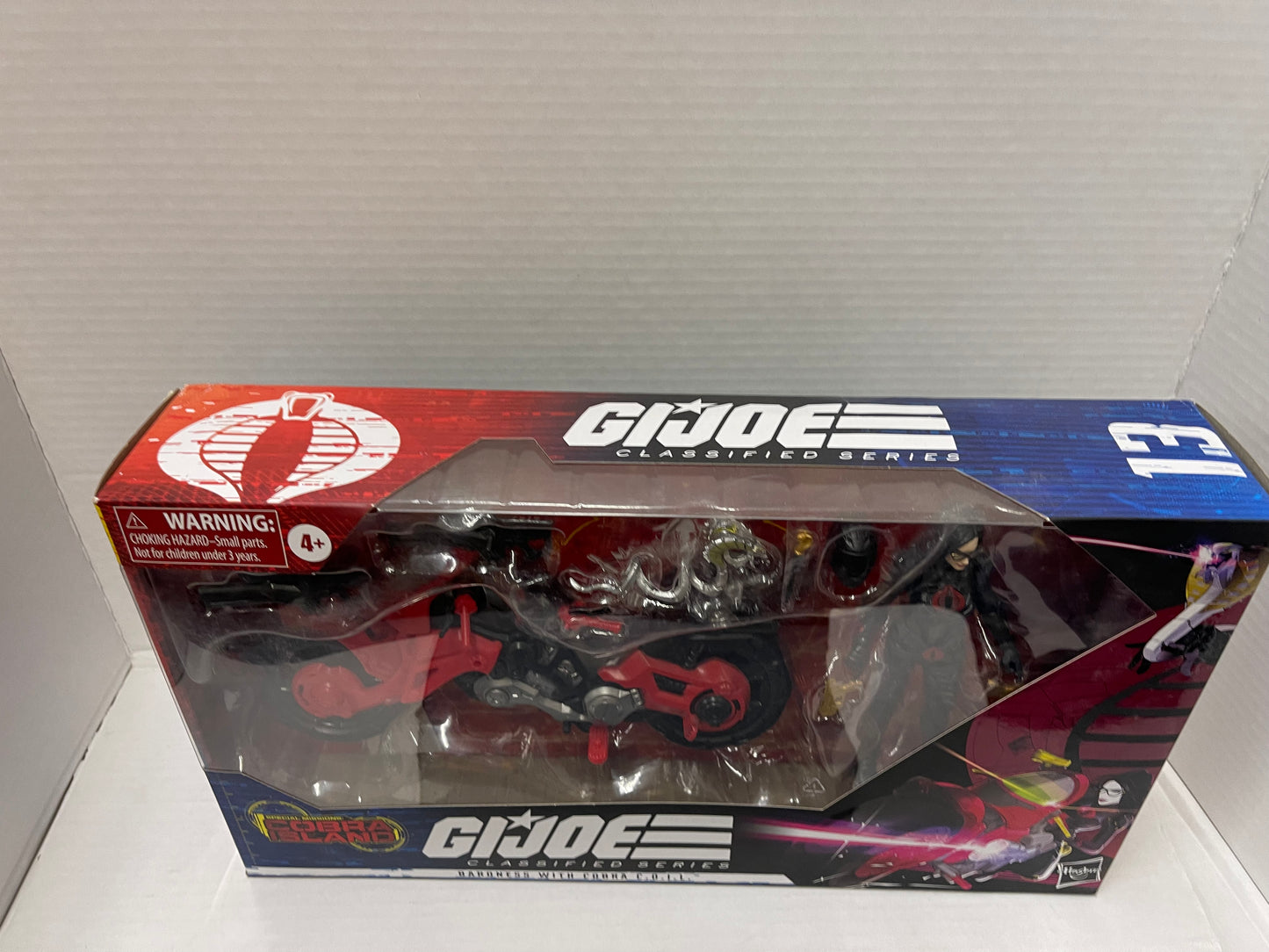 G.I. Joe Classified BARONESS w COBRA COIL Motorcycle Cobra Island #13