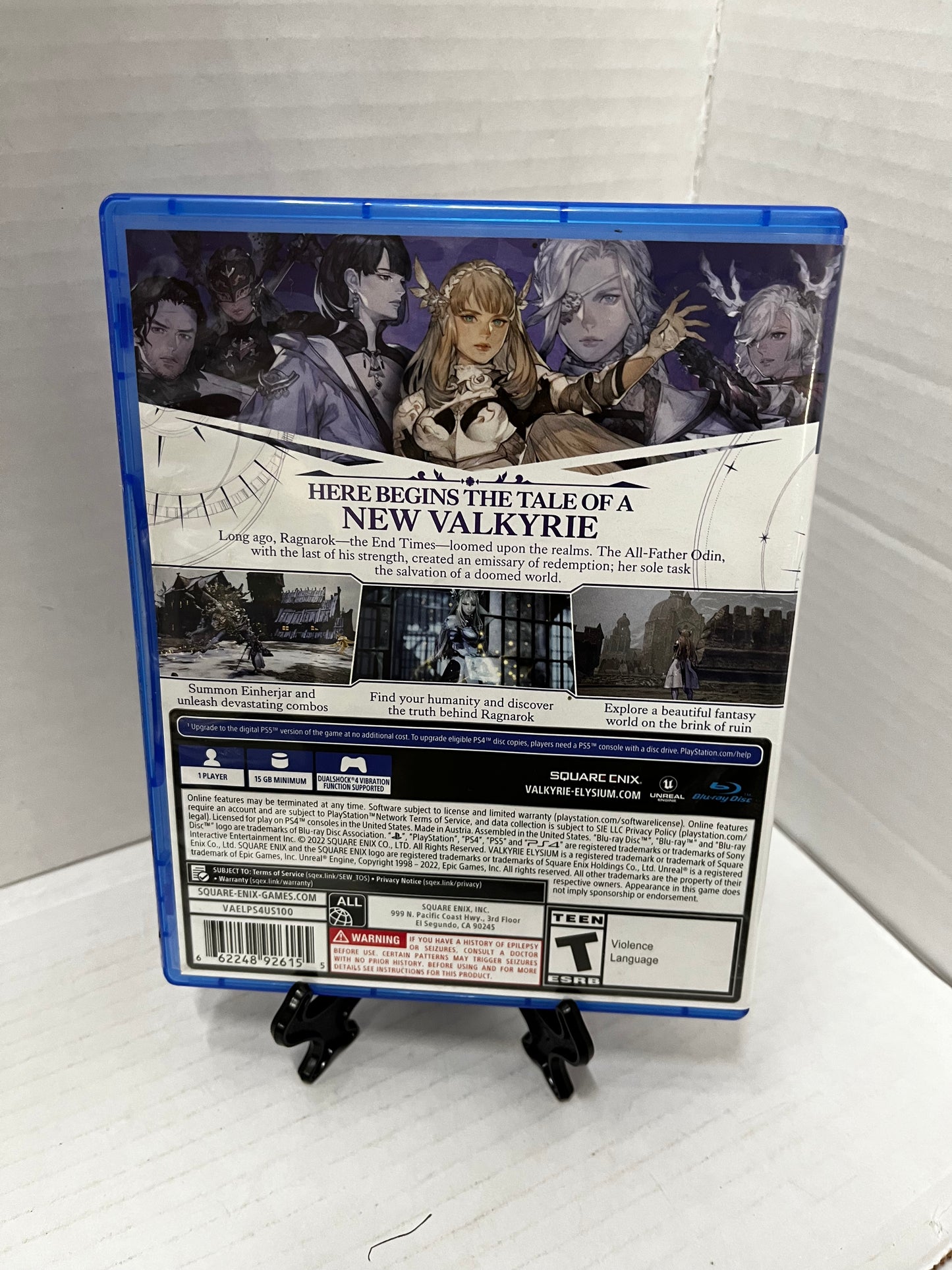 Valykyrie Elysium - Sony PlayStation 4, 2022 PS4
