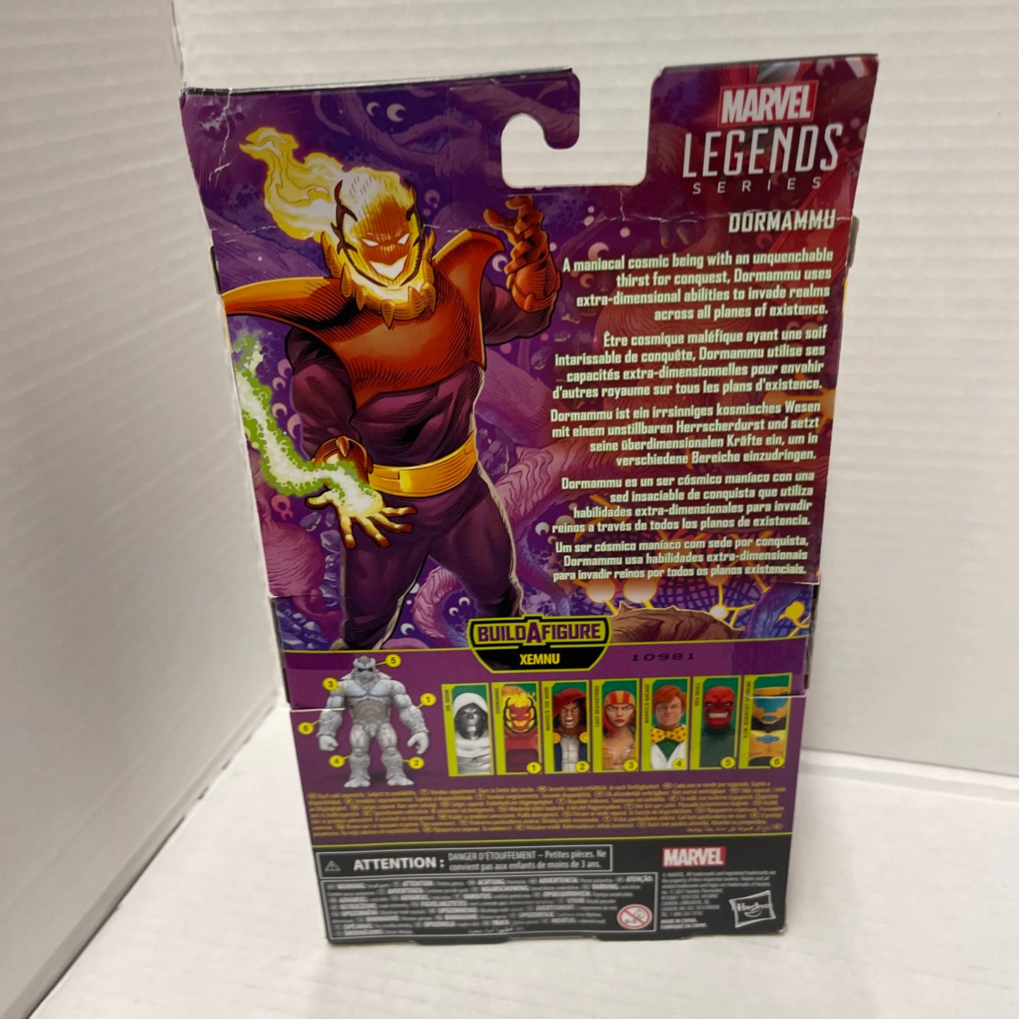 Marvel Legends Super Villains Dormammu Action Figure BAF Xemnu
