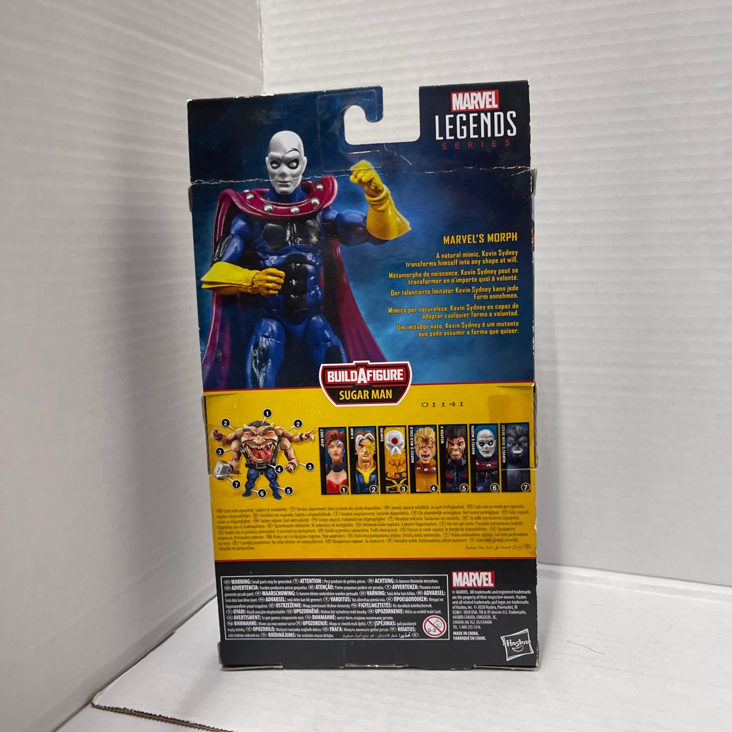 Marvel Legends Series Morph ( Age of Apocalypse - Sugarman BAF)