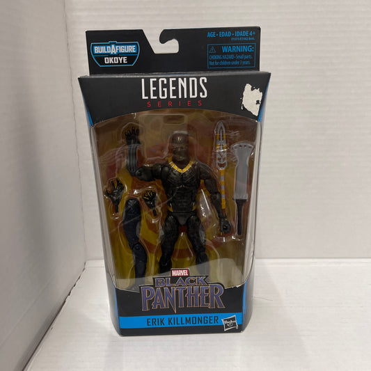Marvel Legends Black Panther Okoye Baf Wave EriK Killmonger