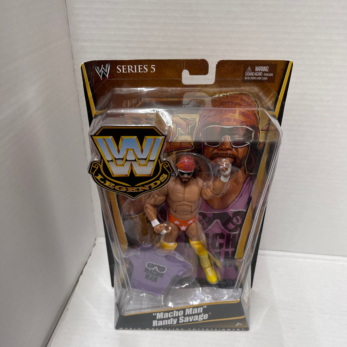 WWE Mattel Legends series 5 Macho Man Randy Savage Figure "DIG It"