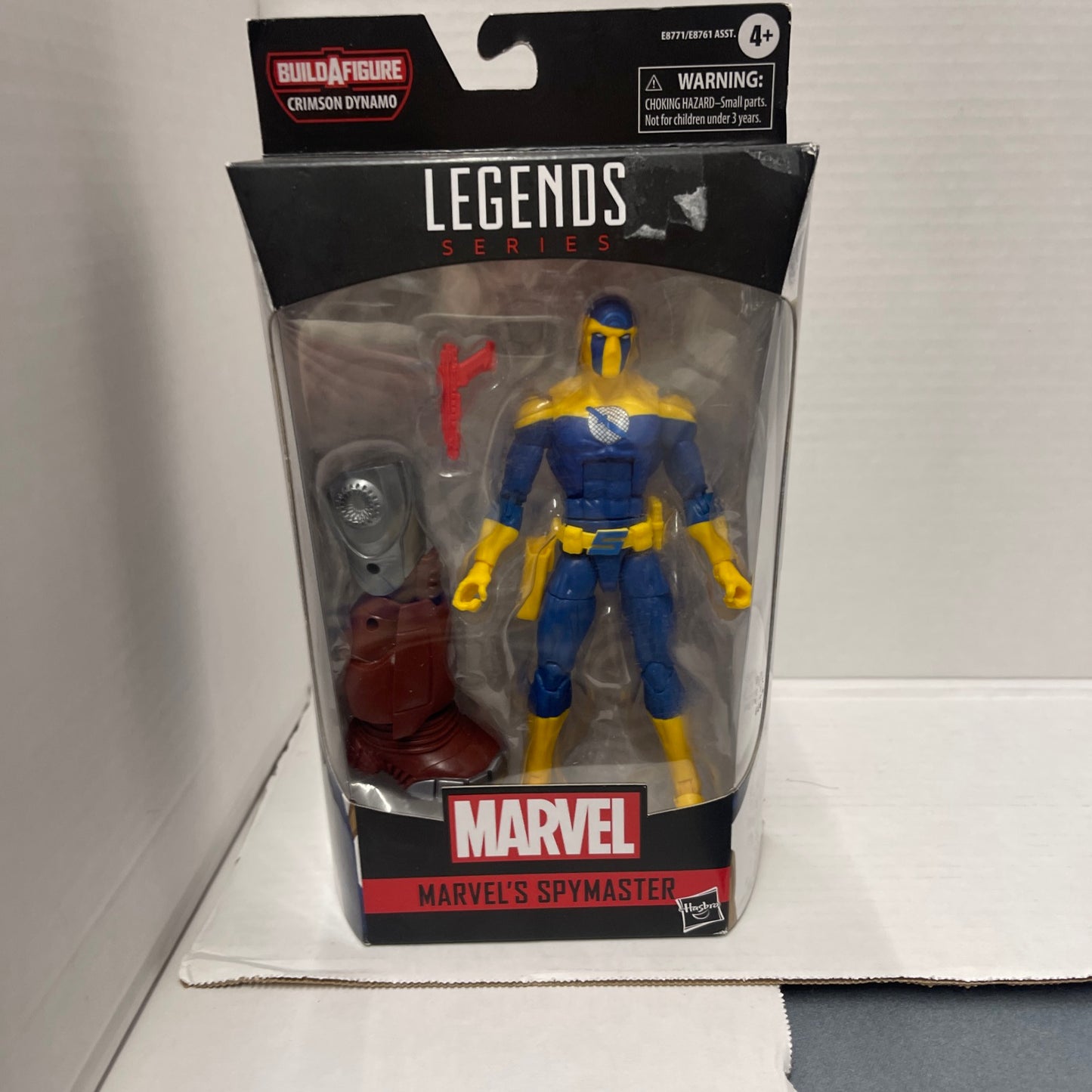 Marvel Legends Spymaster Black Widow Crimson Dynamo BAF