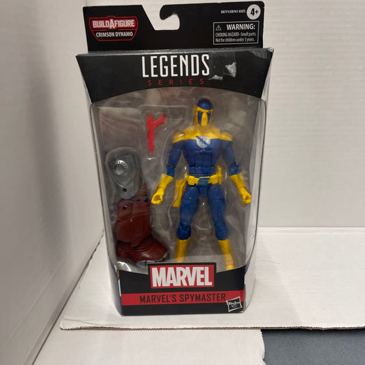 Marvel Legends Spymaster Black Widow Crimson Dynamo BAF